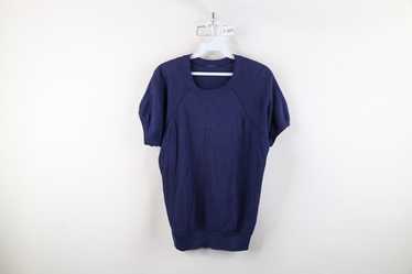 1950s〜 RAGLAN SHORT SLEEVE SWEAT SHIRT Vintage 50 60's Kodel Men Gold Short Sleeve Athletic Gym