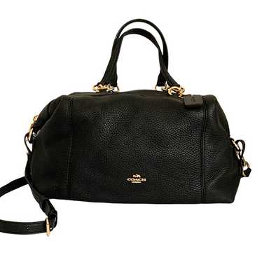 激安！COACH PBL LTHR LENOX STCHL ペブルド レザー A4サイズOK 激安！COACH PBL LTHR LENOX STCHL ペブルド レザー A4サイズOK