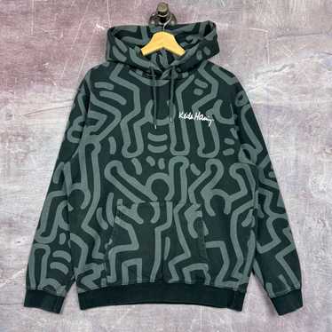 90s \"Keith Haring\" Print Sweat (エイズ撲滅運動) 90s 