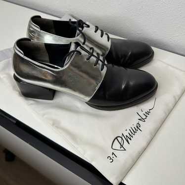 3.1PhilipLimシルバー ミディアムサッチェル 3.1 phillip lim silver - Gem