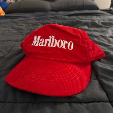 Vintage marlboro hat corduroy - Gem
