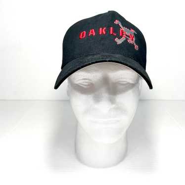 帽子 00s Oakley 6panel cap y2k archive Vintage Oakley 00s Logo Black Cap Outdoor Y2K | eBay