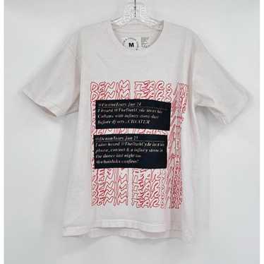 Denim tears white t - Gem