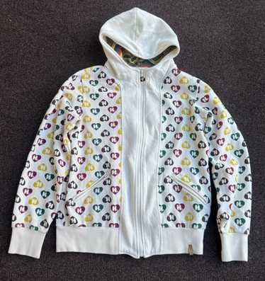 [GRAVER]★24FW★韓国人気★LUCKY CLOVER COLOR MATCHING HOODIE GRAVER]☆24FW☆韓国人気☆LUCKY CLOVER COLOR MATCHING HOODIE