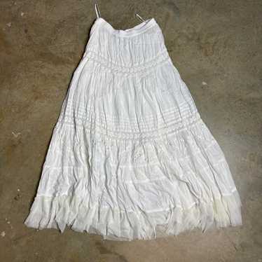 Women's Skirt - White - S – y2k / vintage white c… - image 1
