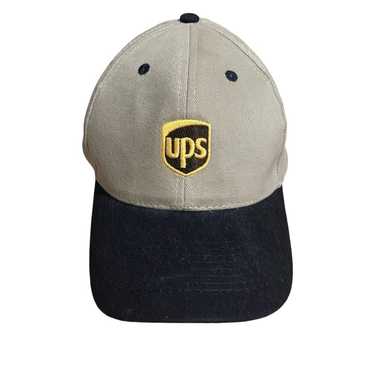 UPS ブラウンキャップ スナップバック　80s ビンテージ Vintage ups hat - Gem