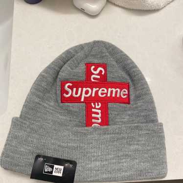 Supreme Box Logo Beanie Grey グレー　22AW Supreme x New Era Box Logo Beanie - Heather Grey – Fan Cave