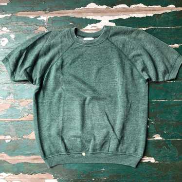 1960s short sleeve raglan sweatshirt - Gem