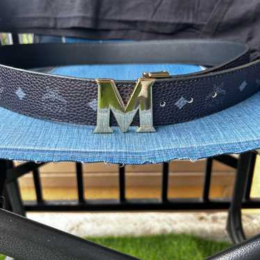 Mcm belt blue & - Gem