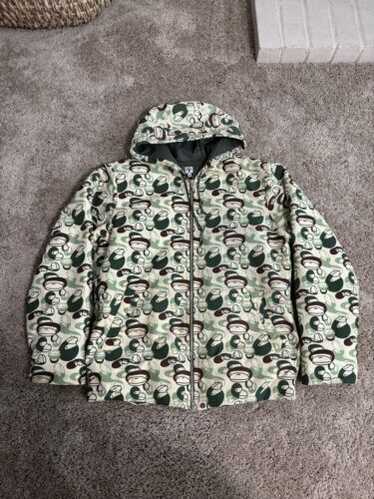 A Bathing Ape Baby Milo Full Zip Multi-Camo Hoodie - Size M