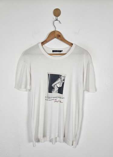 Dolce & Gabbana Marilyn Monroe Print T-Shirt In Black - 40