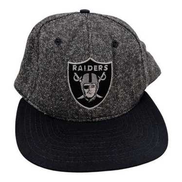T.H【希少】90s New Era LosAngeles Raiders Vintage 90s Los Angeles LA Raiders New Era Plain Logo