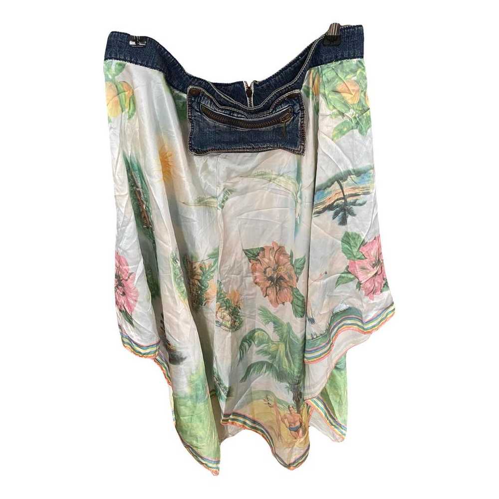 Miss Sixty Silk mid-length skirt