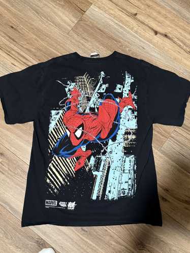テラスハウス 西野入流佳着用 スパイダーマン huf marvel T