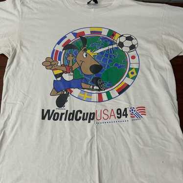 サッカーワールドカップ　USA94 1994 USA サッカーワールドカップ Tシャツ - メルカリ