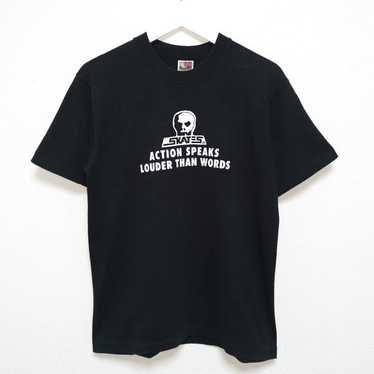 Skull skates t-shirt v019 - Gem