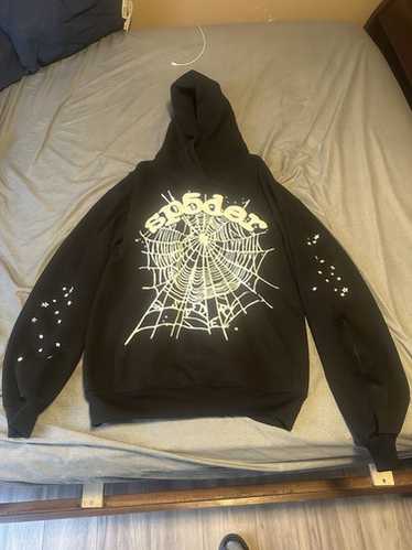 Sp5der hoodie black - Gem