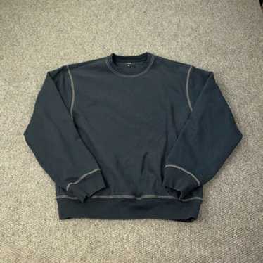 トップス ap21Stussy Contrast Stitch Buy Stussy Contrast Stitch Label Crew 'Black' - 118458 BLAC