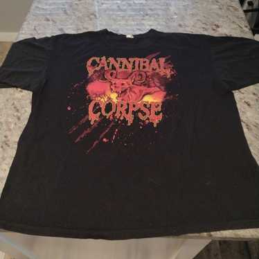 CANNIBAL CORPSE グラフィックTシャツ 黒 CANNIBAL CORPSE / カンニバル コープス【 TOMB OF THE