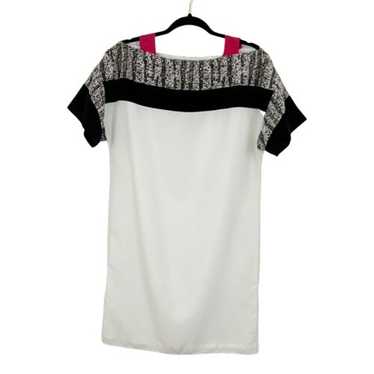 Sachin + Babi Size 2 White Snake Print Color Bloc… - image 1