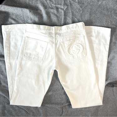 【送料&関税込】Gucci White Denim Jeans Gucci White Denim Jeans | italist
