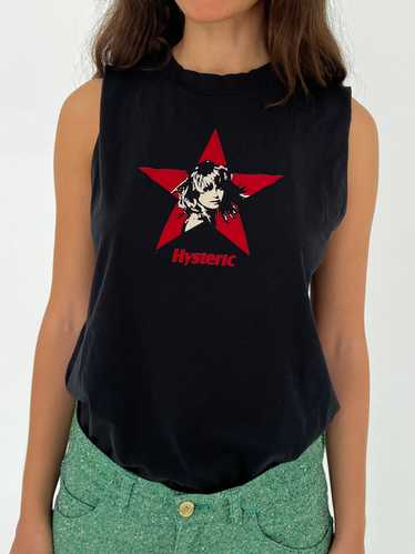 “ HYSTERIC GLAMOUR “ print tank top Women's Hysteric Glamour Tank Tops | Grailed