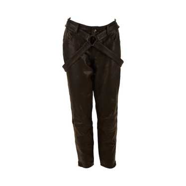 超希少】galliano archive leather pants y2k