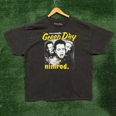 Green Day tシャツ Nimrod On Tour Vintage 1998 Green Day Nimrod T-shirt Japan Tour Band Tee