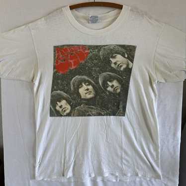 THE BEATLES ビートルズ RUBBER SOUL Tシャツ 90s 白 - メルカリ