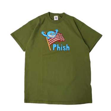 90's \" phish \" ツアー バンド 長袖　Tシャツ 白 ホワイト 長袖 │ヴィテージ古着屋Feeet 通販 名古屋 大須 メンズ