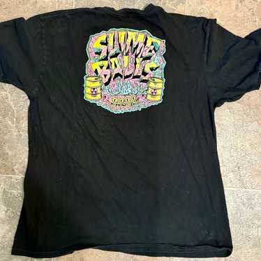 トップス 80s santacruz SLIME BALLS vintage Vintage 80s Santa Cruz Skateboards Slime Balls T-shirt 1980s