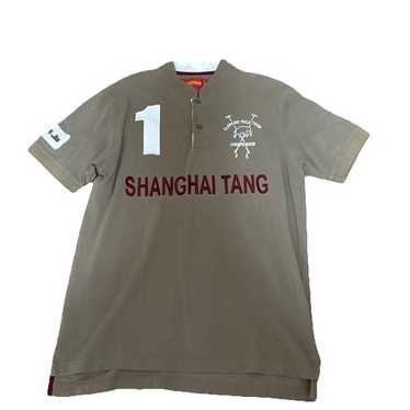 レア　SHANGHAI TANG（シャンハイ・タン） ポロシャツ　M レア SHANGHAI TANG（シャンハイ・タン） ポロシャツ M
