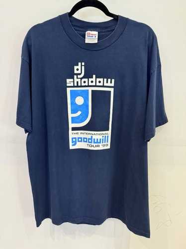 Vintage 90s DJ SHADOW T Shirt Size XL Mo Wax Rap Hip Hop