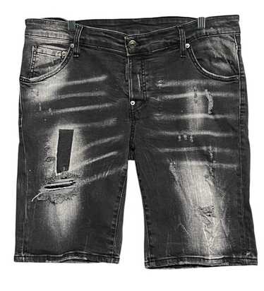 パンツ Dsquared damaged denim jeans jorts Dsquared damaged denim jeans jorts
