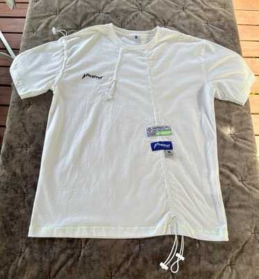 Ader Error Slash String Tee White- Space Invaders… - image 1