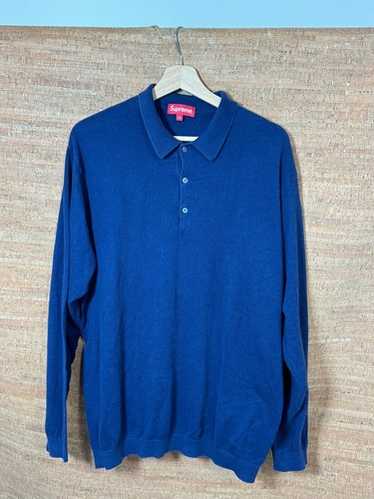 Supreme long sleeve polo - Gem