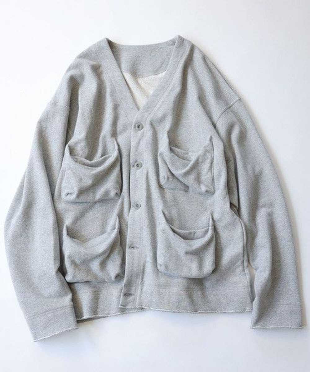 トップス NUMBER (N)INE POCKET SWEAT CARDIGAN NUMBER (N)INE（ナンバーナイン）の「POCKET SWEAT CARDIGAN