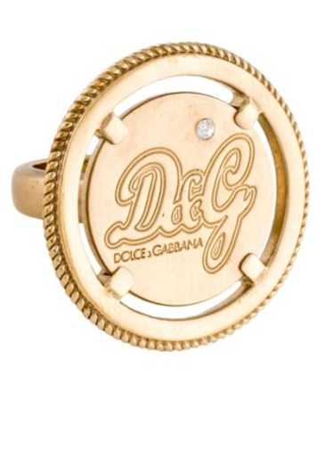 【Dolce & Gabbana】リング DGロゴ Dolce & Gabbana DG logo-plaque Ring | Gold | FARFETCH