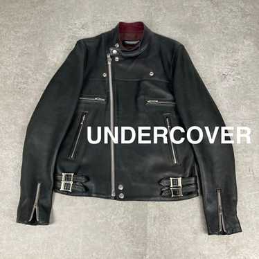 undercover 02aw 魔女期 ヌバックレザージャケット UNDERCOVER - 【UNDERCOVER】02AW 魔女期 GROUPIE ジャケットの