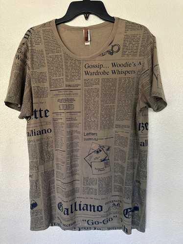 galliano グレー Tシャツ - メルカリ