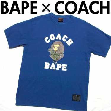 20SS 送料関税込み BAPE x Coach Rexy Tee Tシャツ コーチ BAPE x Coach Rexy Tee White Men's - SS20 - US
