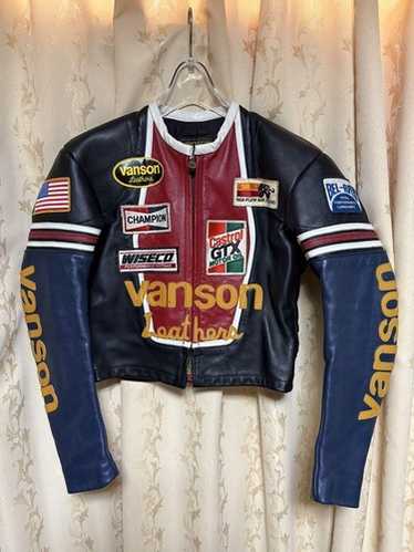 vanson レザージャケット　ワンスター　KANDYTOWN IO着用モデル Vanson leather jacket one - Gem