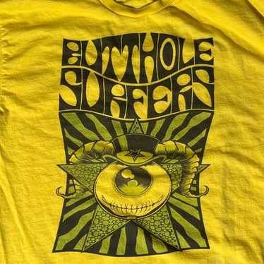 BUTTHOLE SURFERS Tシャツ　Black rubberwear Butthole surfers t - Gem