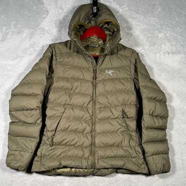 Arcteryx Thorium AR Down Insulated Tech Hoody Dark Moss Green