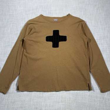 KAPITAL KOUNTRY ブラウン 長袖Tシャツ 肘パッチ 楽天市場】KAPITAL kapital 20/-天竺 ハードボールハイネック