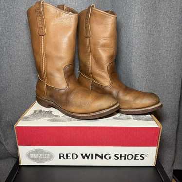 RARE Vintage Red Wing Pecos Pull On Cowboy Working Boots 8.5