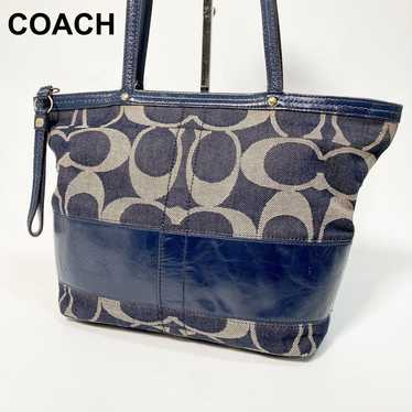 Coach tote bag denim - Gem
