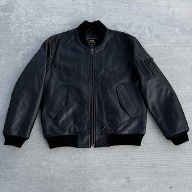 Alpha industries × leather - Gem