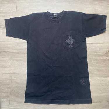 Chrome Heartsダガージップcroptop tee ブラックビンテージ Vintage chrome hearts tee - Gem