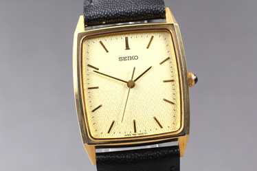 SEIKO Dolce-Exquisite ゴールド レザー SEIKO Dolce-Exquisite ゴールド レザー SEIKO Dolce-Exquisite